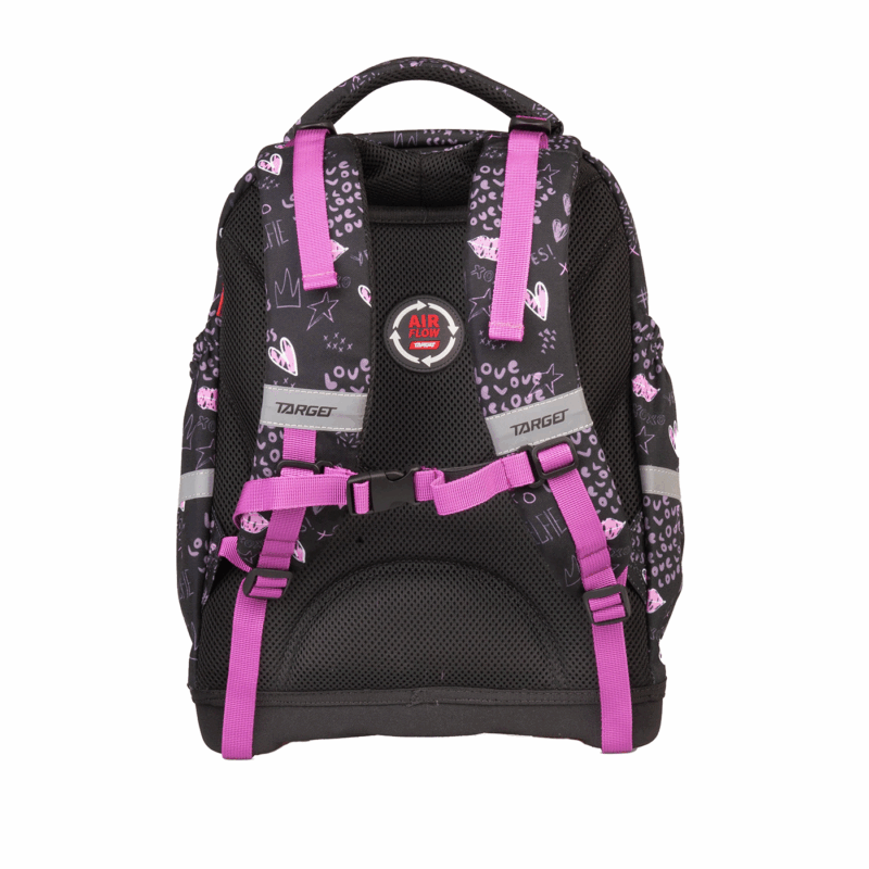 Ranac školski anatomski Target Superlight 2 face Rebel Heart
