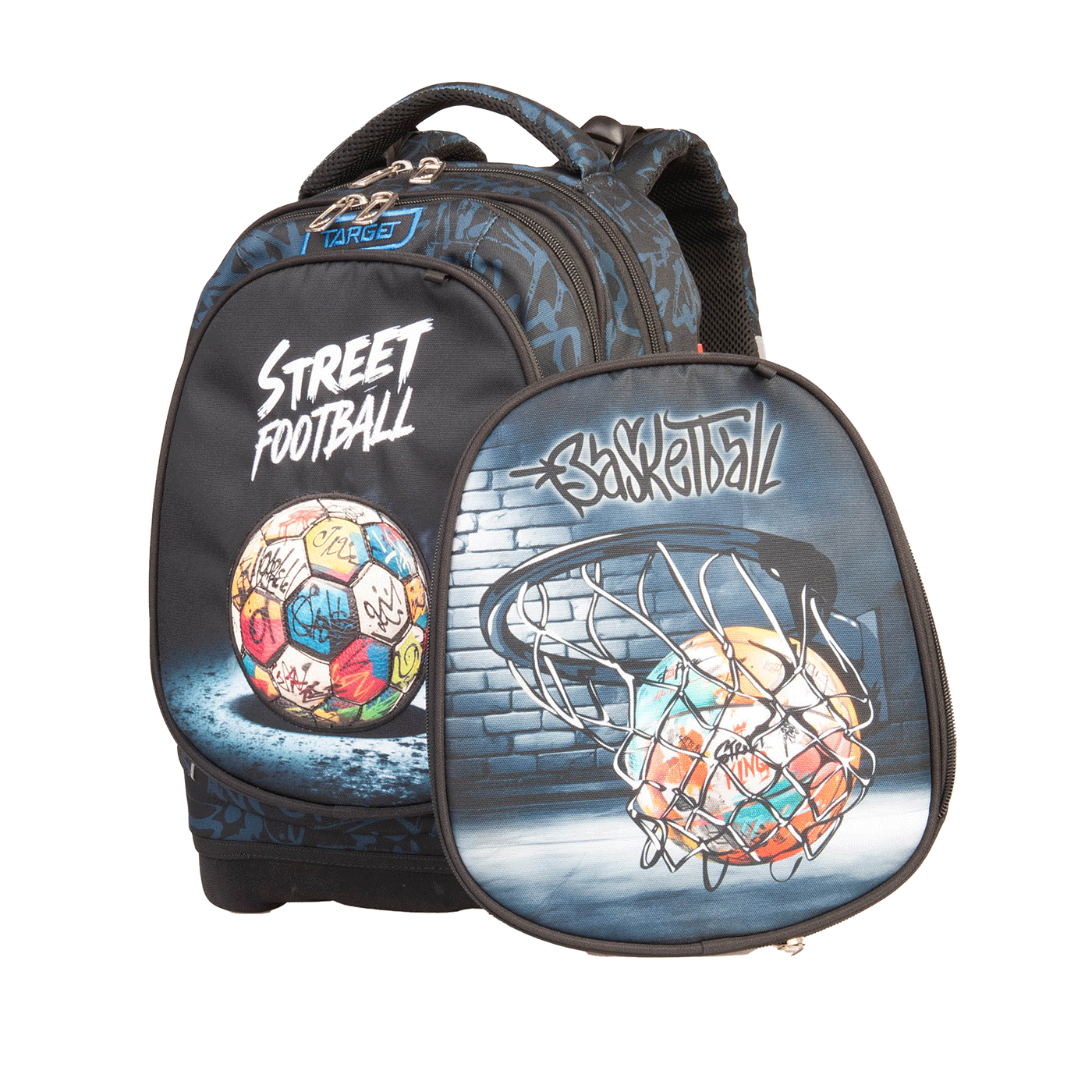 Ranac školski anatomski Target Superlight 2 face Street Sport