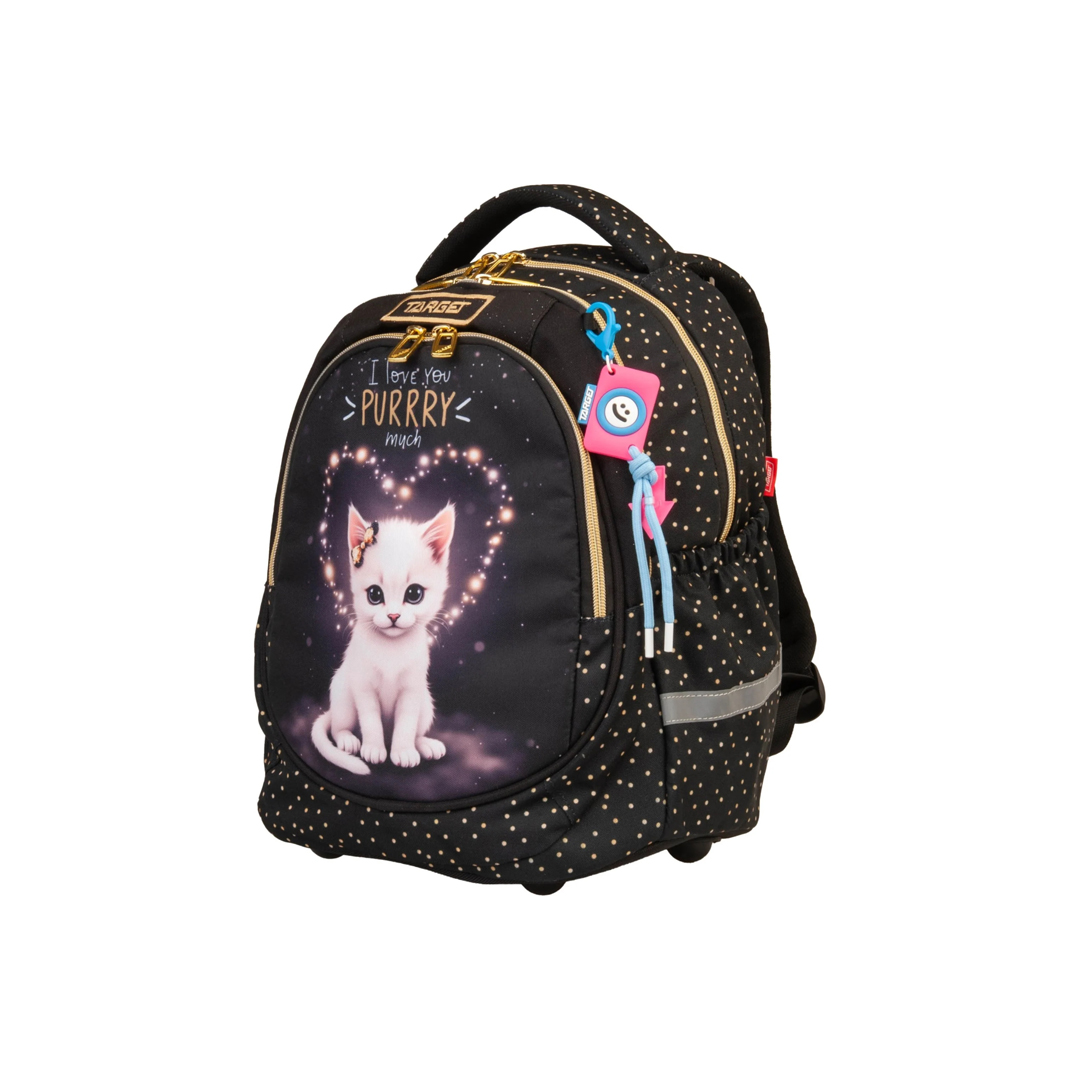 glamkitten1 Ranac školski anatomski Target Superlight Petit Soft Glam Kitten
