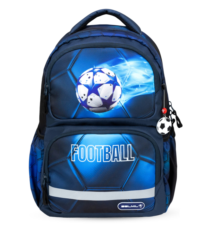 Ranac školski anatomski Belmil Midi Football light
