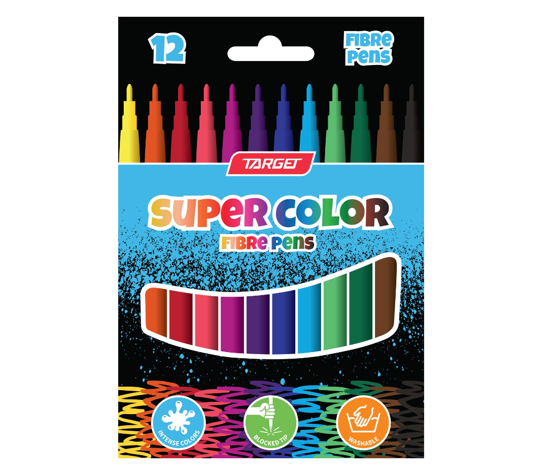Flomasteri Target Supercolor 1/12