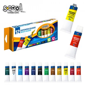 Tempera S-Cool 12 ml 12 boja