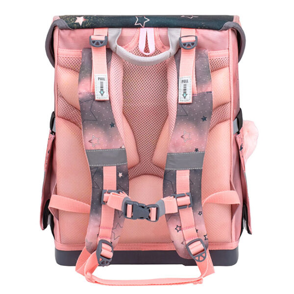 Ranac školski anatomski Belmil Compact Ballerina black pink