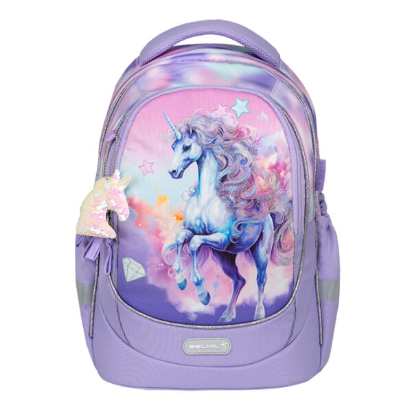 Ranac školski anatomski Belmil Leisure Plus Bright rainbow