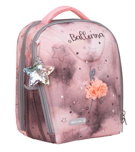 88573a Ranac školski anatomski Belmil Sturdy Rose ballet 2