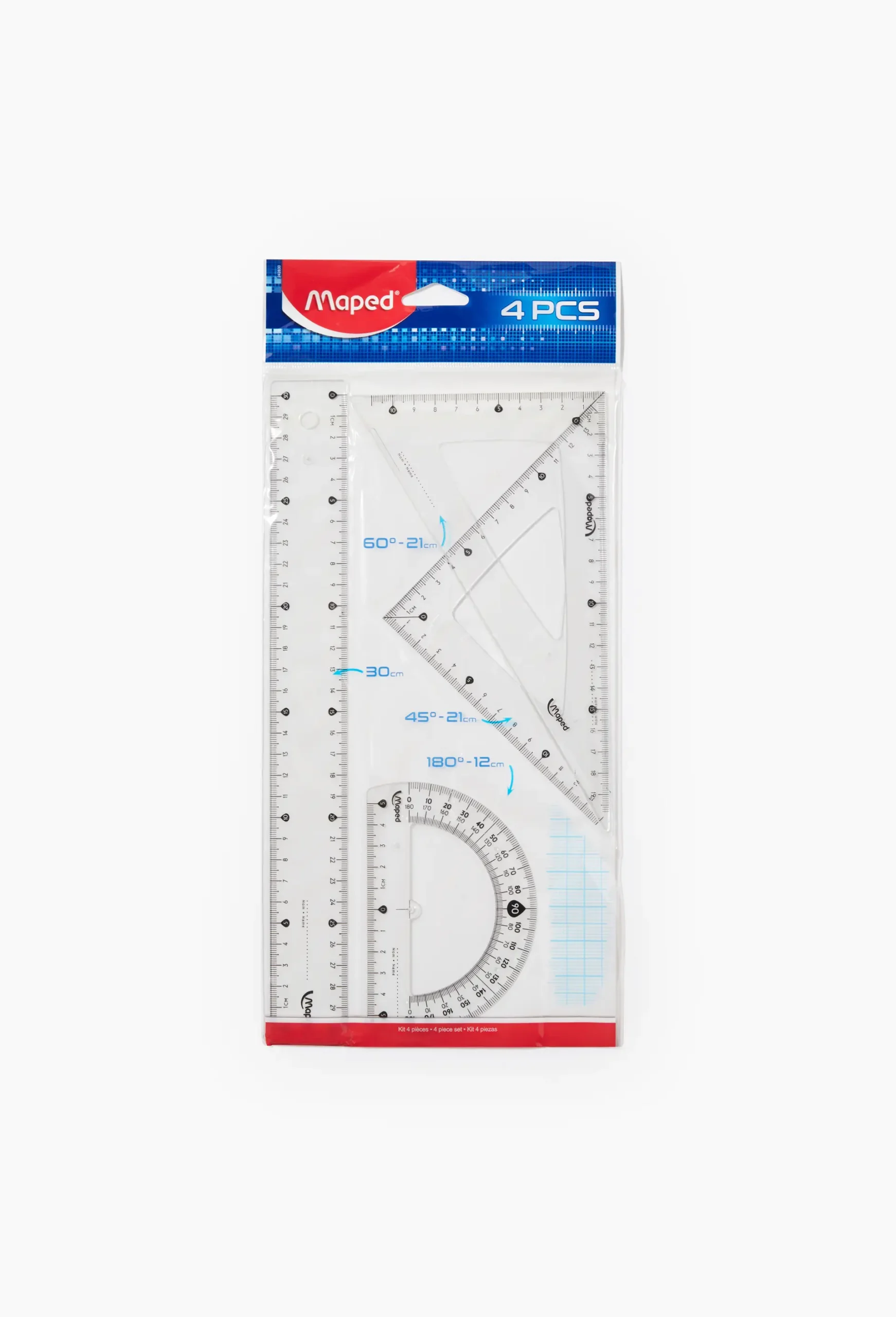 Lenjir set Maped 30cm