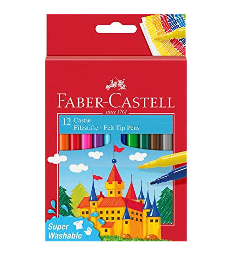 Flomasteri Faber-Castell 1*12