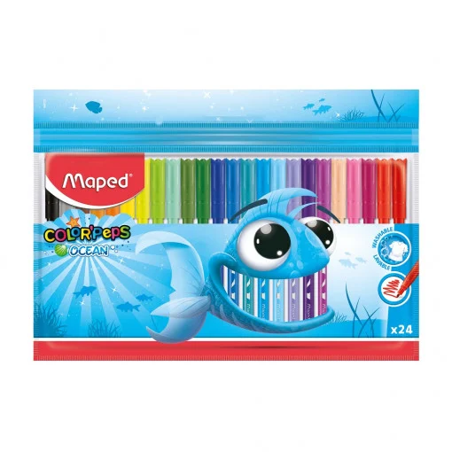 Flomasteri Maped Color`Peps Ocean x24