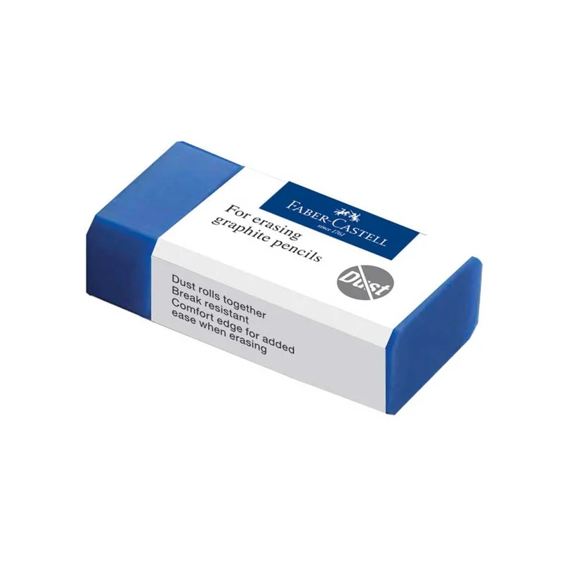Gumica Faber-Castell plava Dust-free