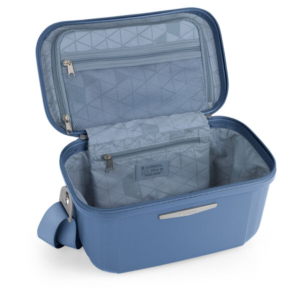 Neseser 33x24x20 cm 13 l Gabol Queens metalik plavi