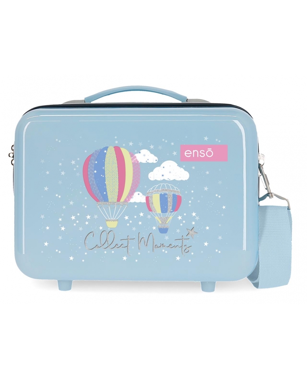 Beauty case ABS Enso Collect Moments Azul