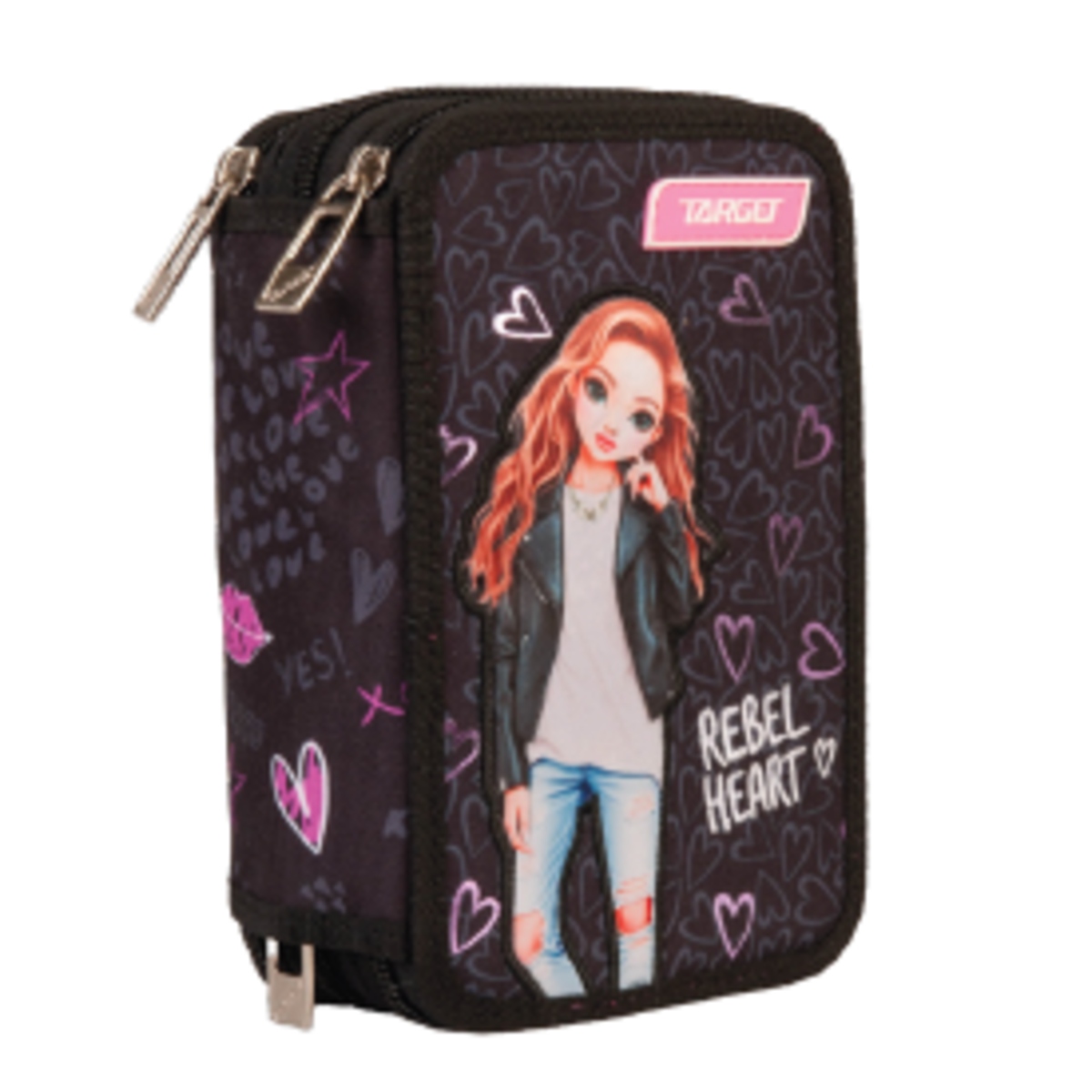 3 ZIP pernica Target Rebel Heart